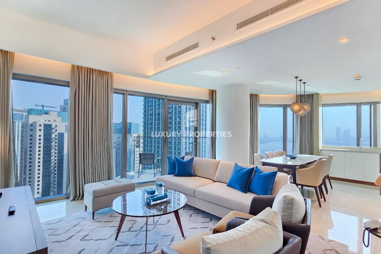 3 bedroom Apartment for rent in address harbour point tower 1 at 320,000 AED per year
