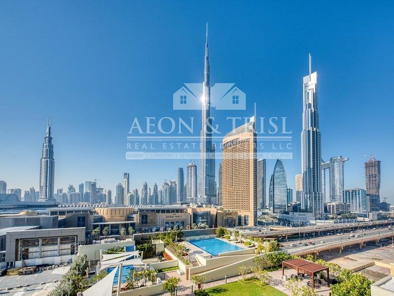 3 bedroom Apartment for rent in downtown views at 299,999 AED per year