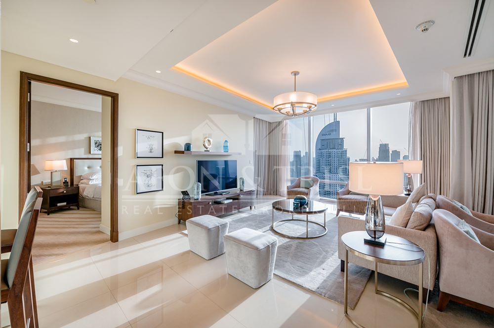 2 bedroom Apartment for rent in the address residence fountain views 2 at 350,000 AED per year