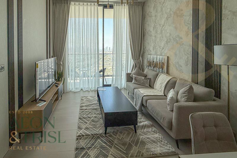 1 bedroom Apartment for rent in binghatti onyx at 90,000 AED per year