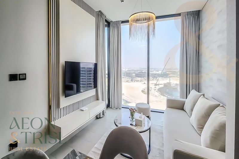 1 bedroom Apartment for rent in sobha hartland waves at 85,000 AED per year