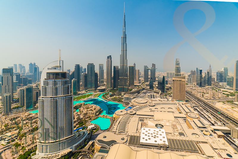 4 bedroom Apartment for rent in address fountain views hotel at 1,950,000 AED per year
