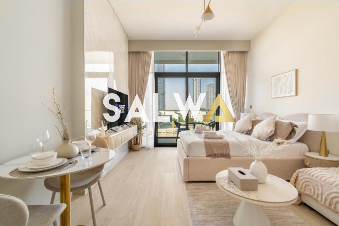 Studio Apartment for rent in azizi riviera at 50,000 AED per year