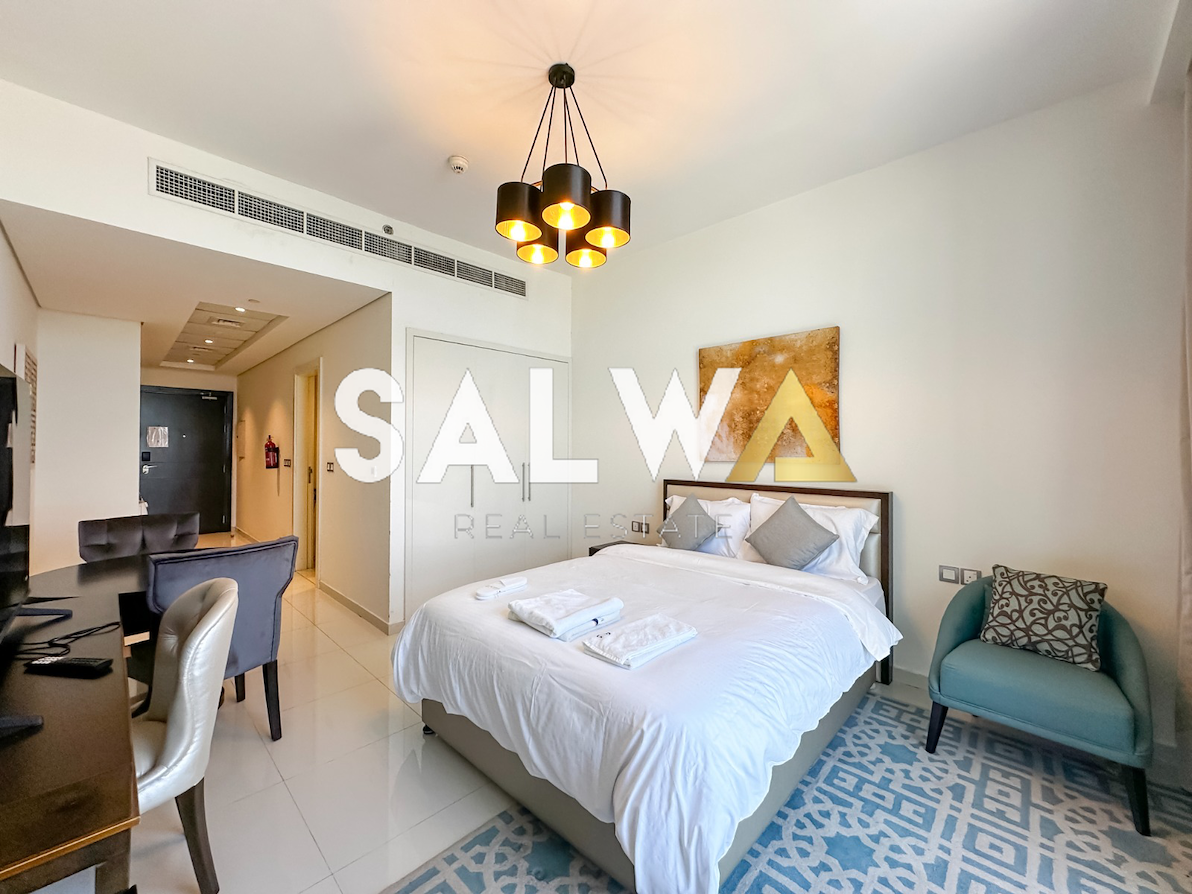Studio Apartment for rent in damac ghalia at 39,000 AED per year