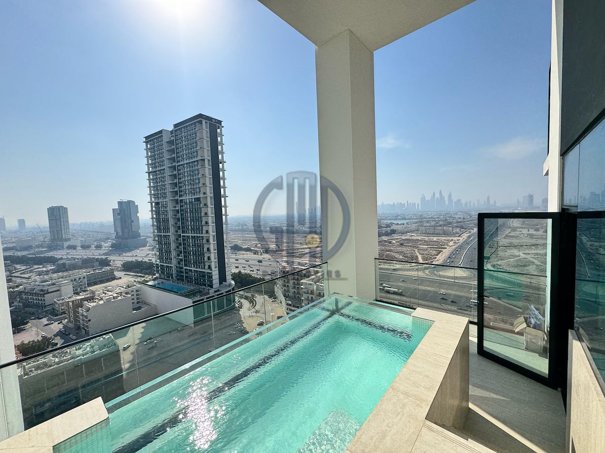 2 bedroom Apartment for rent in binghatti house at 150,000 AED per year
