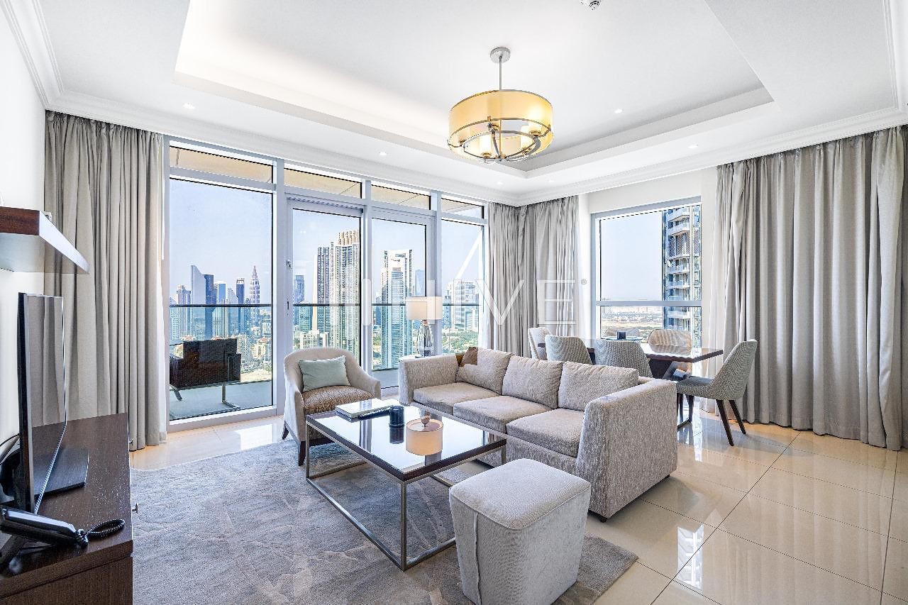 2 bedroom Apartment for rent in the address residence fountain views 1 at 450,000 AED per year