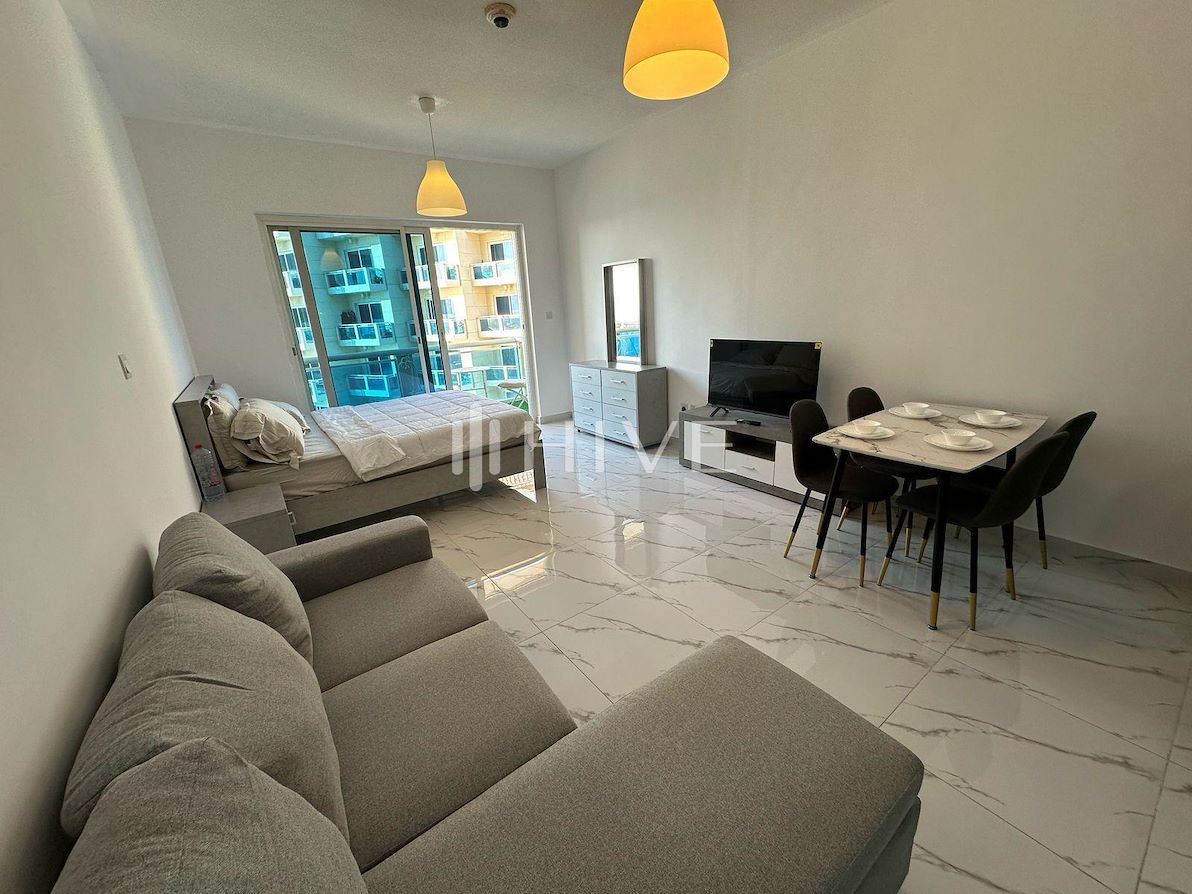 Studio Apartment for rent in lago vista b at 66,000 AED per year