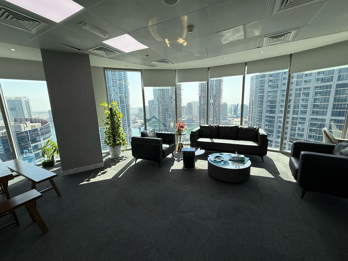 Business Centre for rent in the binary tower at 480,000 AED per year
